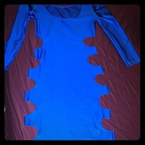 Side Cut Body Con Dress